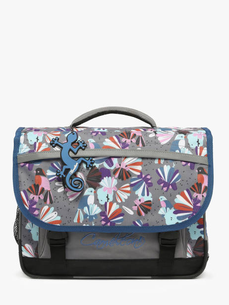 Cartable 2 Compartiments Cameleon Gris actual PBBACA35