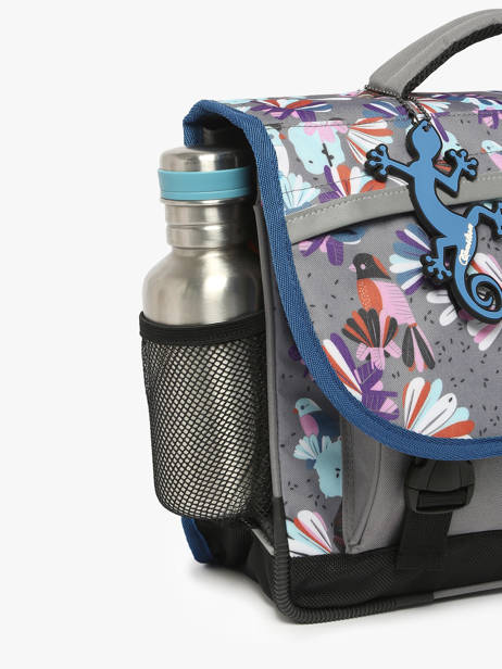Cartable 2 Compartiments Cameleon Gris actual PBBACA35 vue secondaire 5