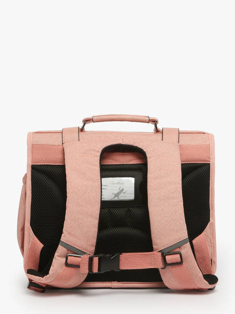 Cartable 2 Compartiments Cameleon Rose vintage color CA146Q vue secondaire 4