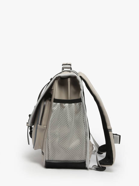 Cartable Vintage North Cameleon Gris vintage north CA38 vue secondaire 2