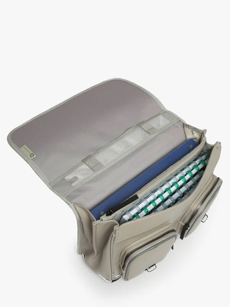 Cartable Vintage North Cameleon Gris vintage north CA38 vue secondaire 3
