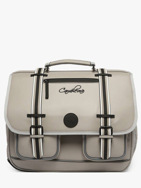 Cartable 3 Compartiments Cameleon Gris vintage north CA41