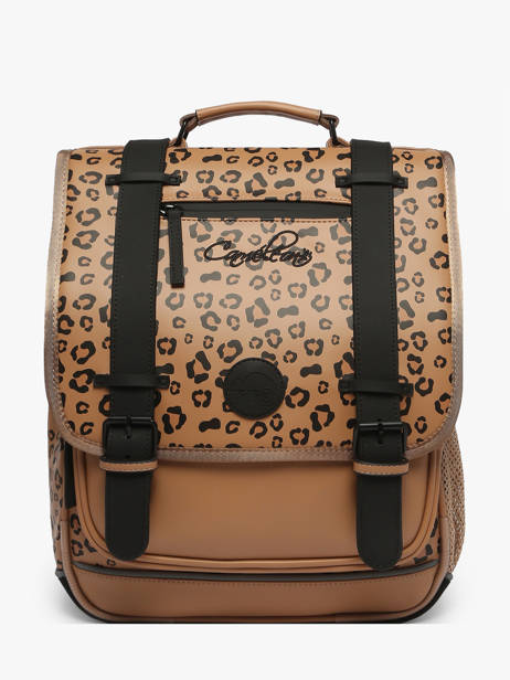 Sac  Dos Vintage North 2 Compartiments Cameleon Marron vintage north SD39
