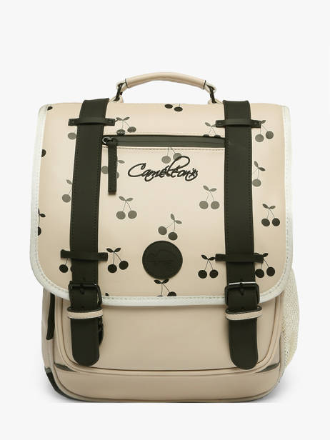 Sac  Dos Vintage North 2 Compartiments Cameleon Beige vintage north SD39