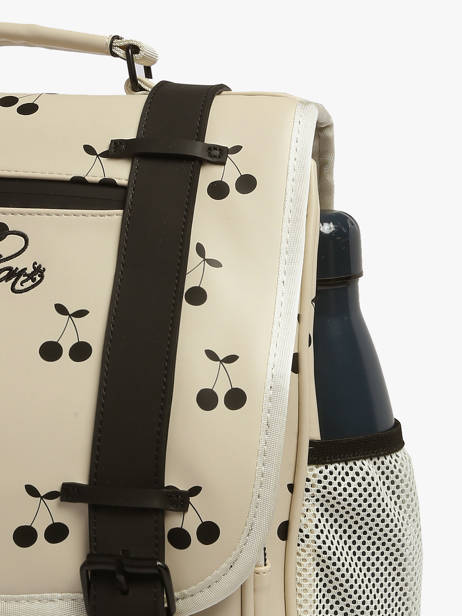 Sac à Dos Vintage North 2 Compartiments Cameleon Beige vintage north SD39 vue secondaire 5
