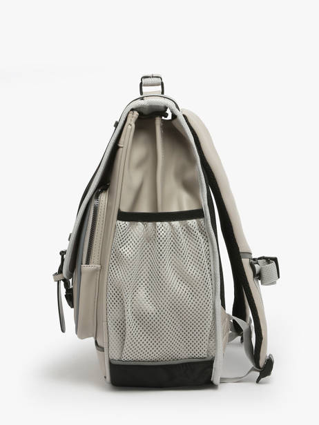 Sac à Dos Vintage North 2 Compartiments Cameleon Gris vintage north SD39 vue secondaire 2