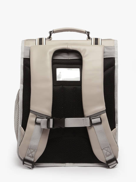 Sac à Dos Vintage North 2 Compartiments Cameleon Gris vintage north SD39 vue secondaire 4