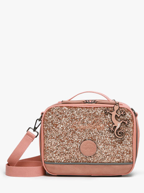Sac Gouter Cameleon Rose vintage fantasy BL24