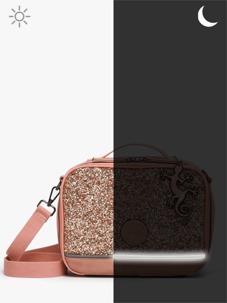 Sac Gouter Cameleon Rose vintage fantasy BL24 vue secondaire 5