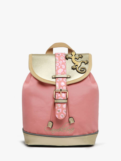 Sac  Dos 1 Compartiment Cameleon Rose vintage fantasy SD25