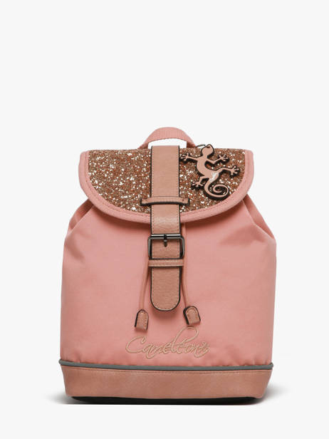 1 Compartment Backpack Vintage Fantasy Cameleon Pink vintage fantasy SD25
