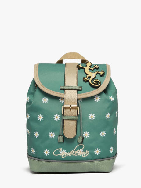 Sac  Dos 1 Compartiment Cameleon Vert vintage fantasy SD25
