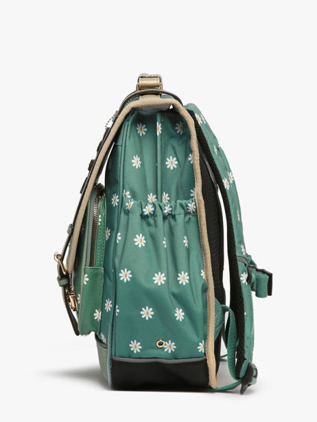 Sac à Dos Vintage Fantasy 2 Compartiments Cameleon Vert vintage fantasy SD39 vue secondaire 2