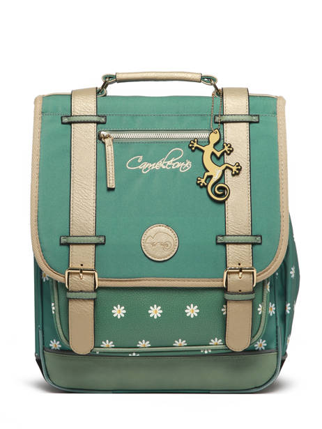 Sac à Dos Vintage Fantasy 2 Compartiments Cameleon Vert vintage fantasy SD39 vue secondaire 6
