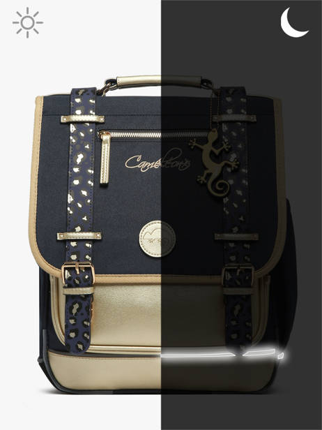 Sac à Dos Vintage Fantasy 2 Compartiments Cameleon Bleu vintage fantasy SD39 vue secondaire 7
