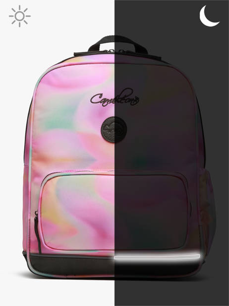 Sac à Dos 2 Compartiments Cameleon Rose vintage fantasy SO40 vue secondaire 7