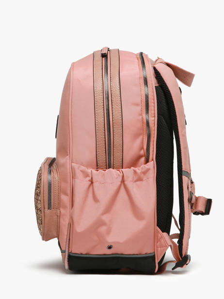 Sac à Dos 2 Compartiments Cameleon Rose vintage fantasy SO40 vue secondaire 2