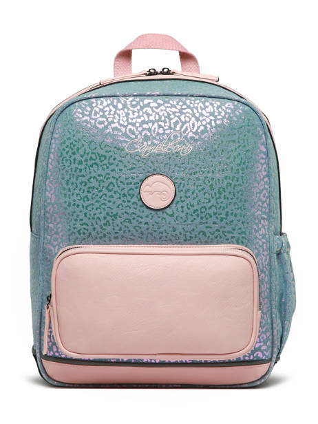 Sac à Dos 2 Compartiments Cameleon Bleu vintage fantasy SO40 vue secondaire 6