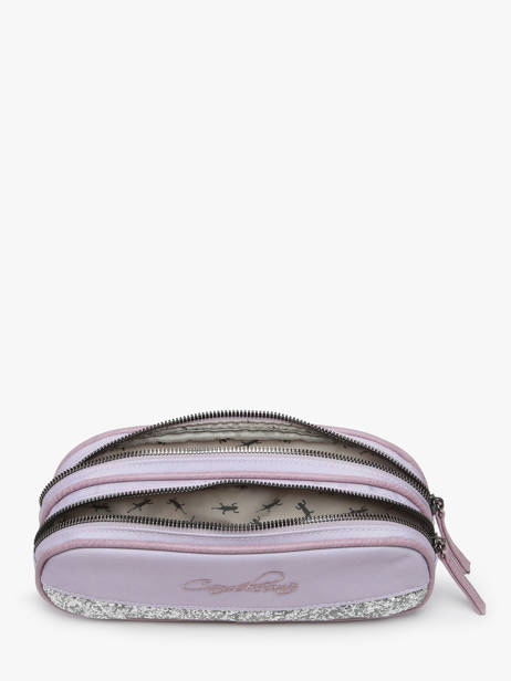 Trousse Enfant 2 Compartiments Cameleon Violet vintage fantasy TROU vue secondaire 1