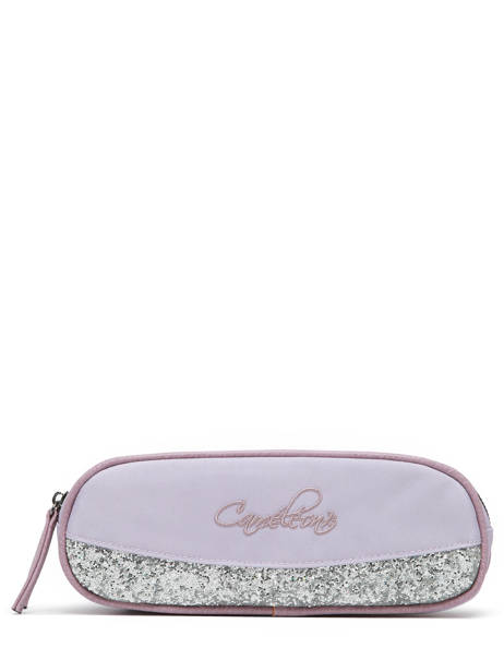 Trousse Enfant 2 Compartiments Cameleon Violet vintage fantasy TROU vue secondaire 3