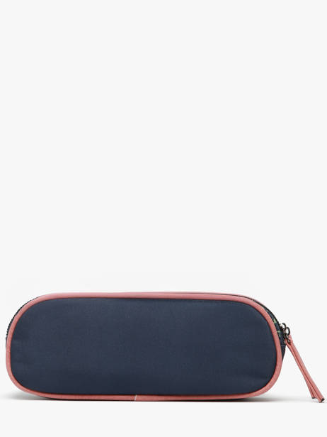 Pencil Case For Kids 2 Compartments Cameleon Blue vintage fantasy TROU other view 2