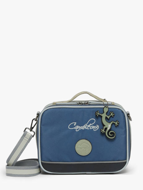 1 Compartment Lunch Bag Cameleon Blue vintage urban BL24