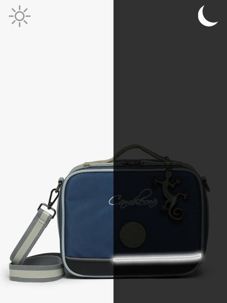 Sac Gouter Cameleon Bleu vintage urban BL24 vue secondaire 5