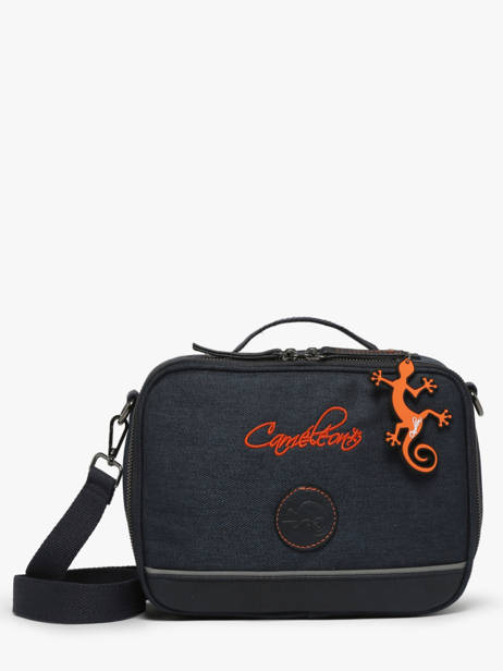 Lunchtas 1 Compartiment Cameleon Blauw vintage urban BL24
