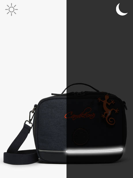 Sac Gouter Cameleon Bleu vintage urban BL24 vue secondaire 5