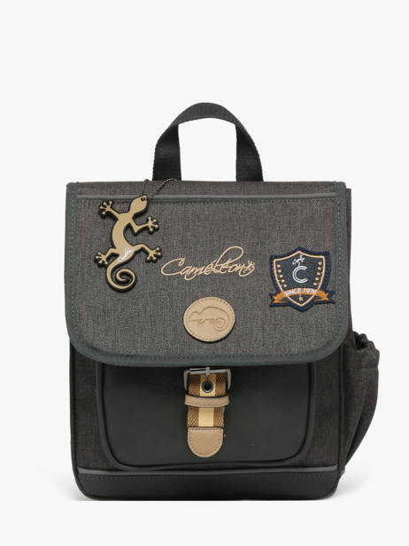 Rugzak 1 Compartiment Cameleon Grijs vintage urban SD30