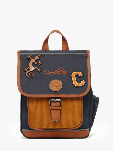 Rugzak 1 Compartiment Cameleon Bruin vintage urban SD30