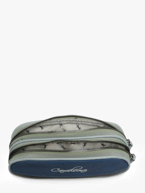 Pennenzak Kinderen 2 Compartimenten Cameleon Groen vintage urban VIB-TROU ander zicht 1