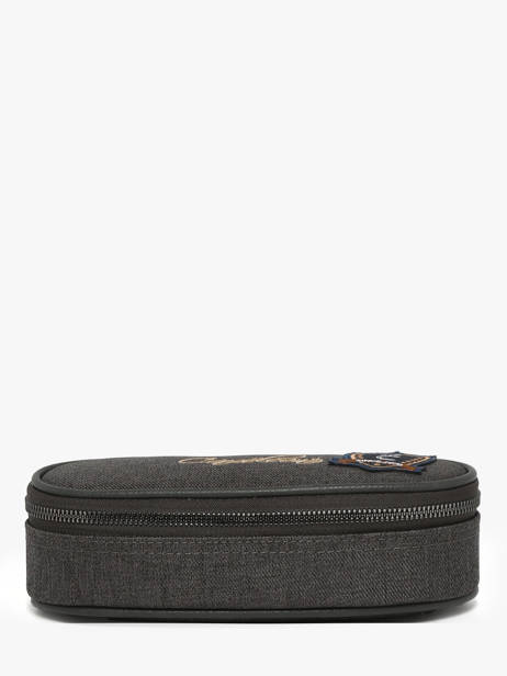 Trousse 1 Compartiment Cameleon Gris vintage urban PLUM