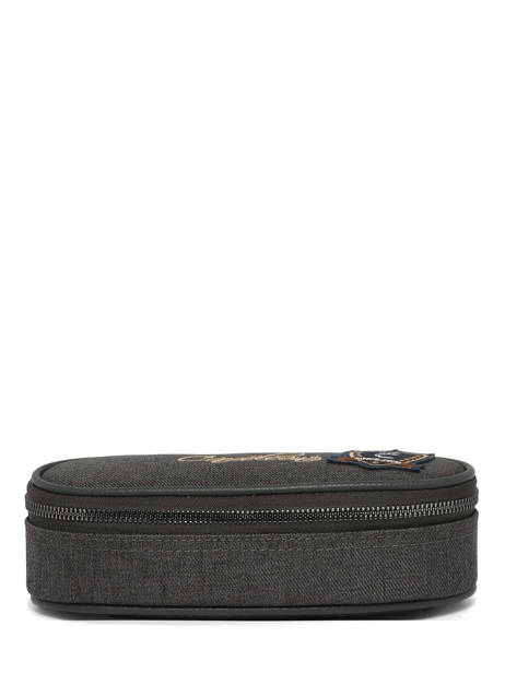Trousse 1 Compartiment Cameleon Gris vintage urban PLUM vue secondaire 4