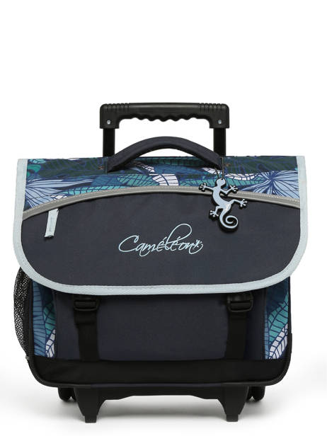 Wheeled Schoolbag For Kids 2 Compartments Cameleon Blue actual CR38 other view 7