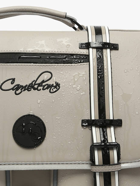 Boekentas Vintage North Cameleon Grijs vintage north CA38 ander zicht 6