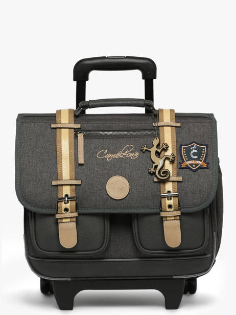 Wheeled Schoolbag 2 Compartments Vintage Urban Cameleon Gray vintage urban CR38