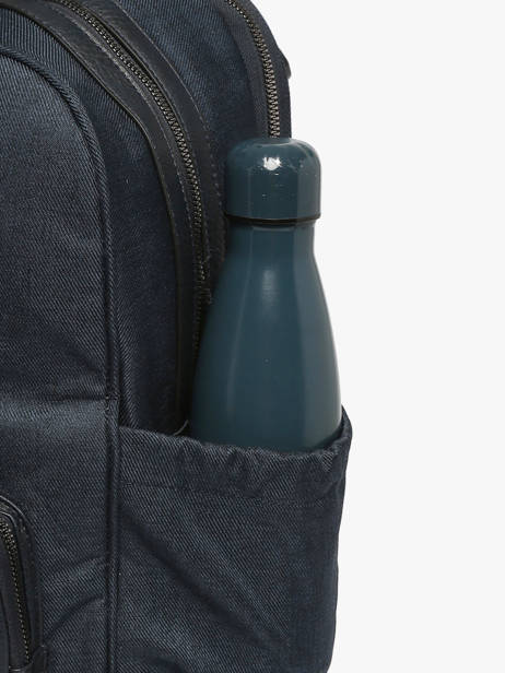 2-compartment Wheeled Schoolbag Cameleon Blue vintage urban SR40 other view 6