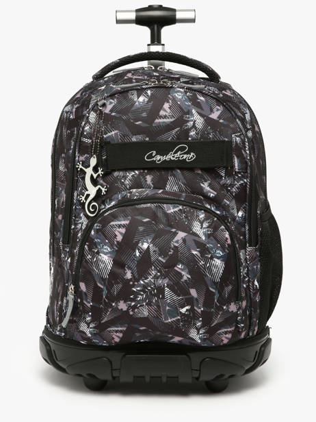 Sac A Dos  Roulettes 2 Compartiments Cameleon Gris futur SR45