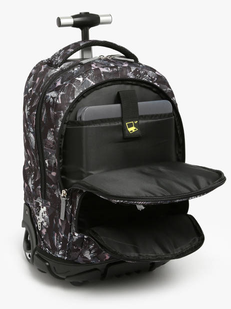 2-compartment Wheeled Schoolbag Cameleon Gray futur SR45 other view 4