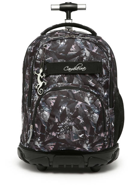 2-compartment Wheeled Schoolbag Cameleon Gray futur SR45 other view 7