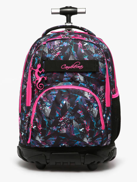 Sac A Dos  Roulettes 2 Compartiments Cameleon Multicolore futur SR45