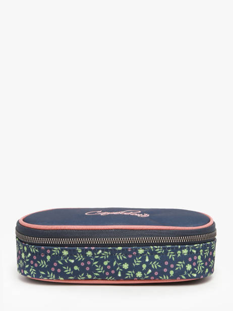 1-compartment Vintage Fantasy Pencil Pouch Cameleon Blue vintage fantasy PLUM