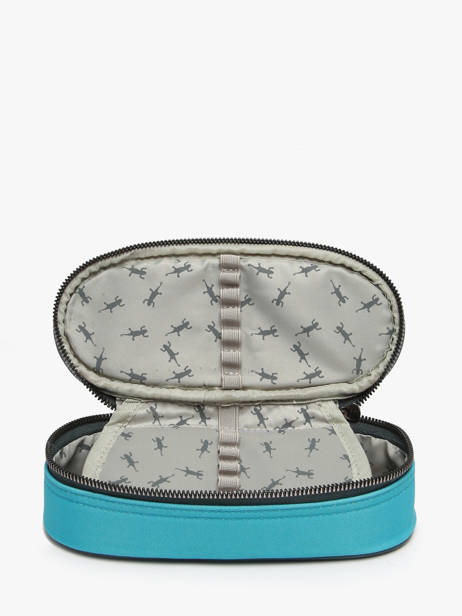 Trousse 1 Compartiment Cameleon Bleu vintage urban PLUM vue secondaire 2