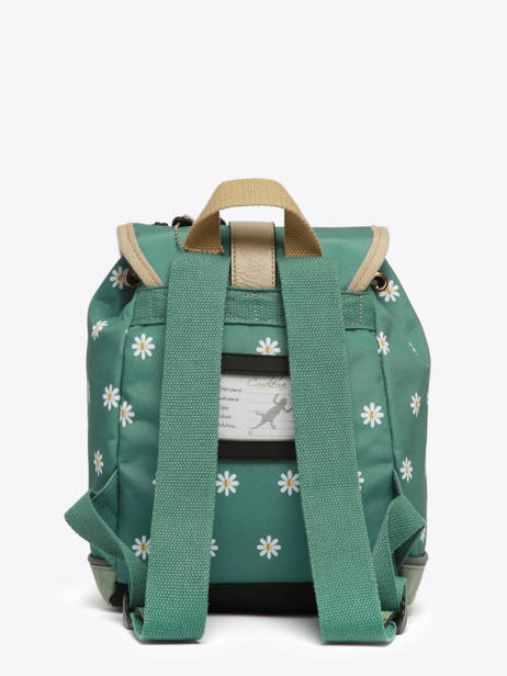 Sac à Dos 1 Compartiment Cameleon Vert vintage fantasy PBVGSD25 vue secondaire 4