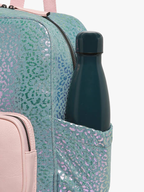 Sac à Dos 1 Compartiment Cameleon Bleu vintage fantasy PBVGSD33 vue secondaire 5