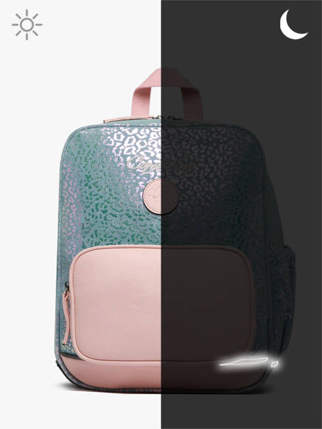 Sac à Dos 1 Compartiment Cameleon Bleu vintage fantasy PBVGSD33 vue secondaire 8