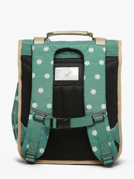 Sac à Dos 3 Compartiments Cameleon Vert vintage fantasy PBVGSD39 vue secondaire 4