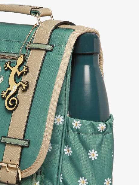 Sac à Dos 3 Compartiments Cameleon Vert vintage fantasy PBVGSD39 vue secondaire 5