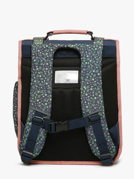 2-compartment Vintage Fantasy Backpack Cameleon Blue vintage fantasy SD39 other view 4